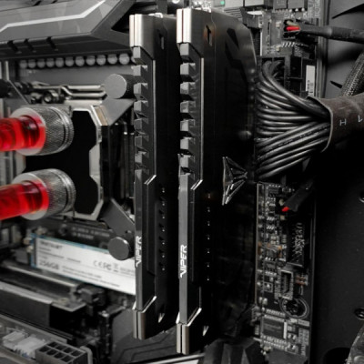 Модуль пам'яті для комп'ютера DDR4 16GB (2x8GB) 4000 MHz Viper Steel Patriot (PVS416G400C9K)