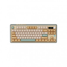 Клавіатура Ajazz AK870 Jasmine Switch Yellow RGB USB/Wireless/Bluetooth UA Brown (AK870-JS-YWG)
