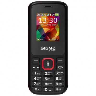 Мобільний телефон Sigma X-style 171 MINI Track Black-Red (4827798813744) Мобільний телефон Sigma X-style 171 MINI Track Black-Red (4827798813744)
