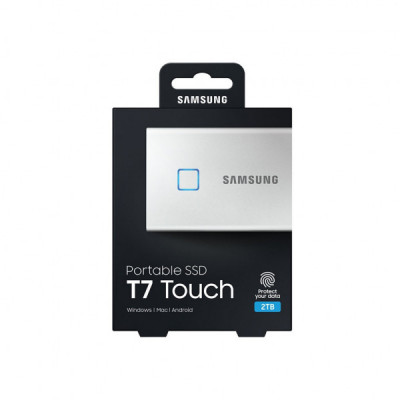 Накопичувач SSD USB 3.2 2TB T7 Touch Samsung (MU-PC2T0S/WW)
