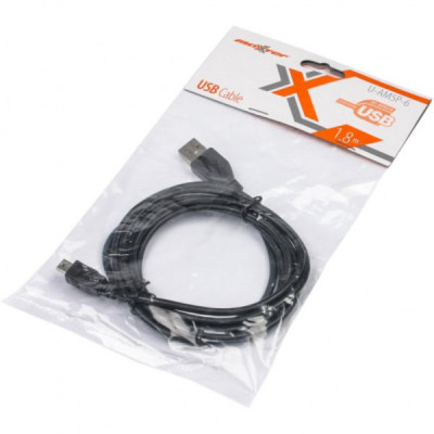 Дата кабель USB 2.0 AM to Mini 5P 1.8m Maxxter (U-AM5P-6)