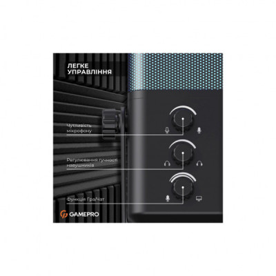 Мікрофон GamePro Genesis X-Arctic USB (UGM117B)