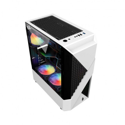Корпус для ПК 1stPlayer F3-A-WH-4F1-PS-600FK-EU