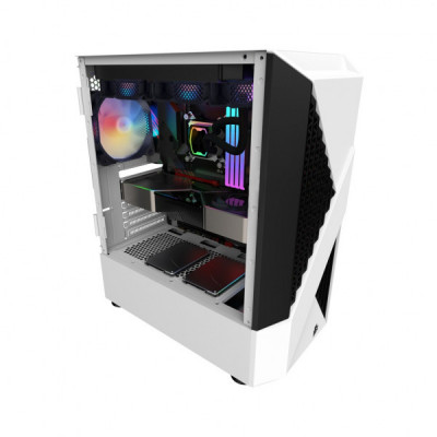 Корпус для ПК 1stPlayer F3-A-WH-4F1-PS-600FK-EU