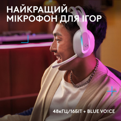 Навушники Logitech G522 Lightspeed Wireless Gaming Headset White (981-001550)
