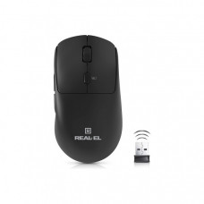 Мишка REAL-EL RM-355W Wireless Black (EL123200054)