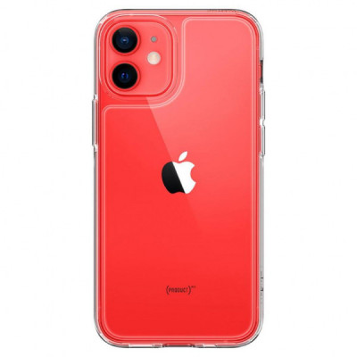 Чохол до мобільного телефона Spigen iPhone 12 Mini Quartz Hybrid, Chrystal Clear (ACS01748)