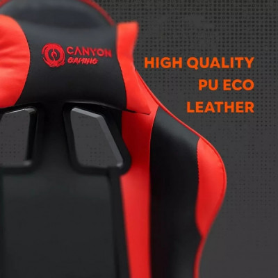 Крісло ігрове Canyon Core SGCH2 Black/Red (CNE-SGCH2R)