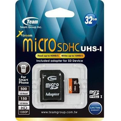 Карта пам'яті Team 32Gb microSDHC UHS-I (TUSDH32GUHS03)