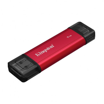 Накопичувач SSD USB Type-C 1TB Dual Portable Kingston (SPSD/1TB) Накопичувач SSD USB Type-C 1TB Dual Portable Kingston (SPSD/1TB)