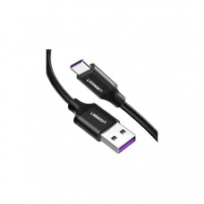 Дата кабель USB 3.0 AM to Type-C 2.0m 3.0A 18W US184 Black Ugreen (20884)