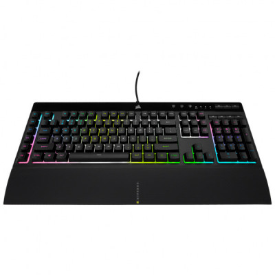 Клавіатура Corsair K55 RGB Pro XT USB UA Black (CH-9226715-RU)