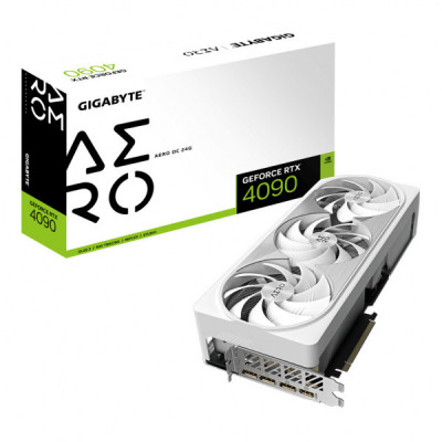 Відеокарта GIGABYTE GeForce RTX4090 24GB AERO OC (GV-N4090AERO OC-24GD)