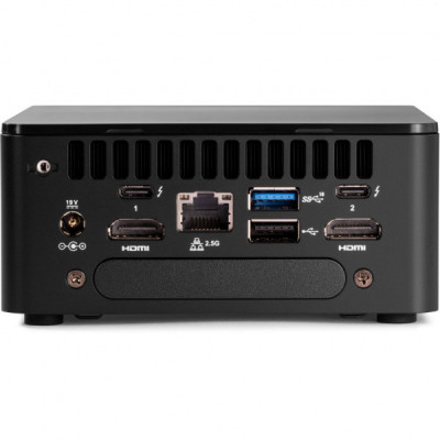 Комп'ютер ASUS NUC 13 Pro Kit NUC13ANHi7 / i7-1360P, M.2 22x80 NVMe; 22x42 SATA, 2.5'' SATA slot (90AB3ANH-MR8100)