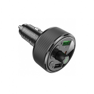 FM модулятор HOCO E82, Black, Box
