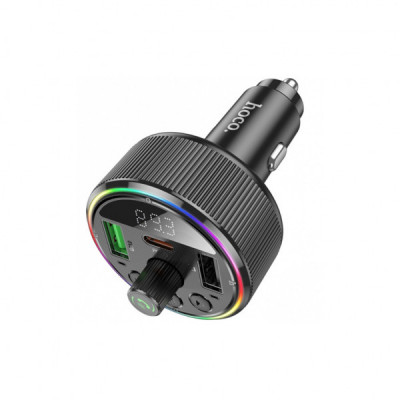FM модулятор HOCO E82, Black, Box
