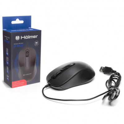 Мишка Hölmer M-01OF USB Black (M-01OF) Мишка Hölmer M-01OF USB Black (M-01OF)