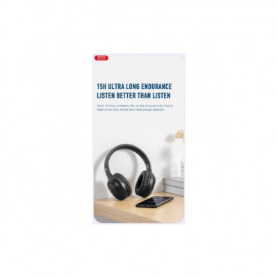 Мікрофон XO MKF08B з придушенням шуму lightning Black (XO MKF08B-IP)
