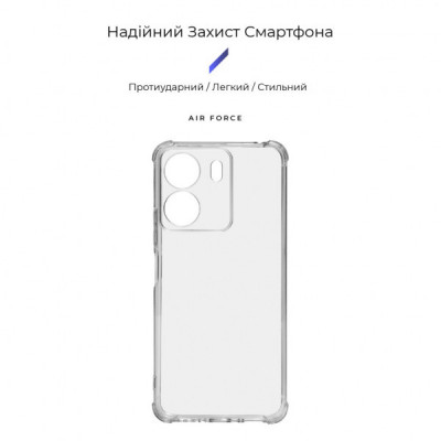 Чохол до мобільного телефона Armorstandart Air Force Xiaomi Redmi 13C 4G / Poco C65 Cam cov Transparent (ARM75264)