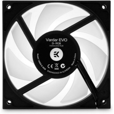Кулер до корпусу Ekwb EK-Vardar EVO 120ER D-RGB (500-2200 rpm) (3831109824641)