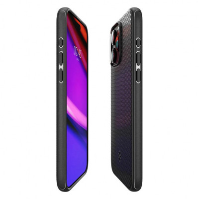 Чохол до мобільного телефона Spigen Apple iPhone 15 Pro Max Mag Armor MagFit Matte Black (ACS06597)