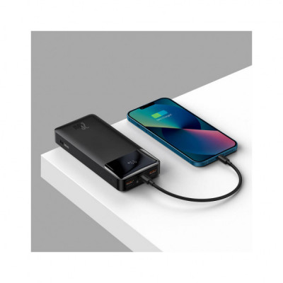 Батарея універсальна Baseus Bipow Digital Display 20000mAh 20W, Black (PPDML-M01) (PPBD050501)