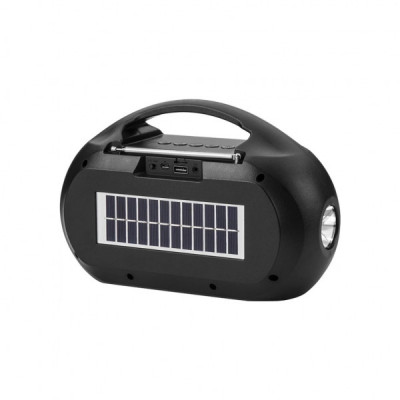 Акустична система NEWVEW NV-V50 Solar Panel/BT/USB/TF/FM/AUX Red (NWVW-NV-V50-RD)