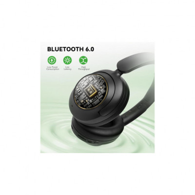 Навушники OneOdio A6, Bluetooth + USB-C Hybrid ANC Black (A6 Black)