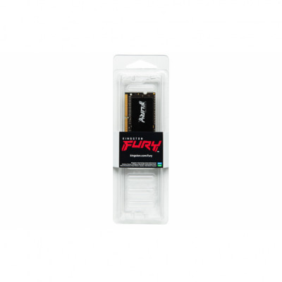 Модуль пам'яті для ноутбука SoDIMM DDR4 8GB 3200 MHz Fury Impact Kingston Fury (ex.HyperX) (KF432S20IB/8)