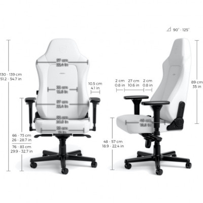 Крісло ігрове Noblechairs HERO White Edition (NBL-HRO-PU-WED)