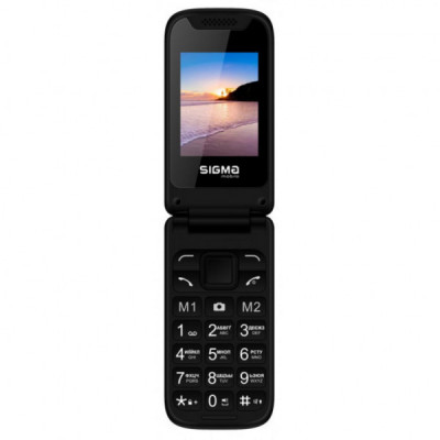 Мобільний телефон Sigma X-style 241 Snap Black (4827798524718)