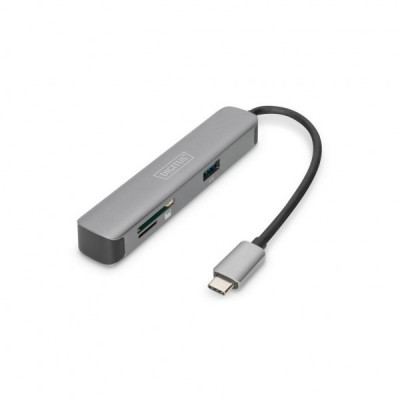 Концентратор Digitus Travel USB-C 5 Port (DA-70891)