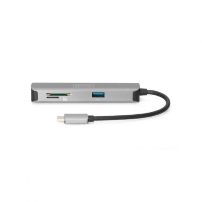 Концентратор Digitus Travel USB-C 5 Port (DA-70891)