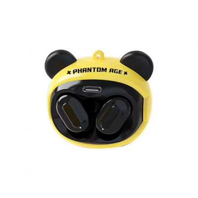 Навушники XoKo G05-face changing TWS Yellow-Black (G05-YEBK)