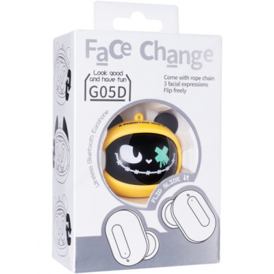 Навушники XoKo G05-face changing TWS Yellow-Black (G05-YEBK)