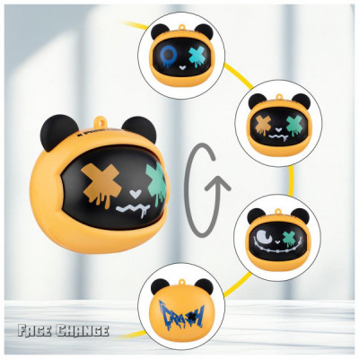 Навушники XoKo G05-face changing TWS Yellow-Black (G05-YEBK)