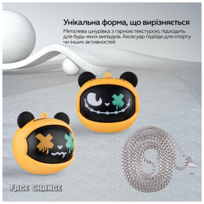 Навушники XoKo G05-face changing TWS Yellow-Black (G05-YEBK)