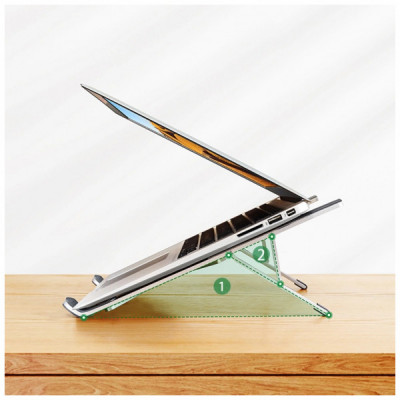Підставка до ноутбука Ugreen LP451 Foldable Holder for Laptop Silver (40289)