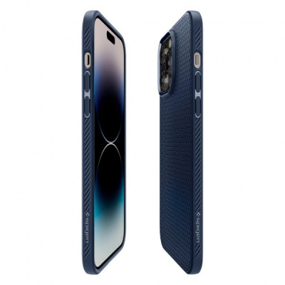 Чохол до мобільного телефона Spigen Apple Iphone 14 Pro Max Liquid Air, Navy Blue (ACS04814)