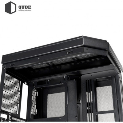 Корпус Qube F-TANK Black (FTANK_F1BU3)