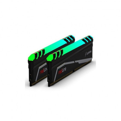 Модуль пам'яті для комп'ютера DDR4 64GB (2x32GB) 3600 MHz Redline Lumina RGB Mushkin (MLA4C360JNNM32GX2)
